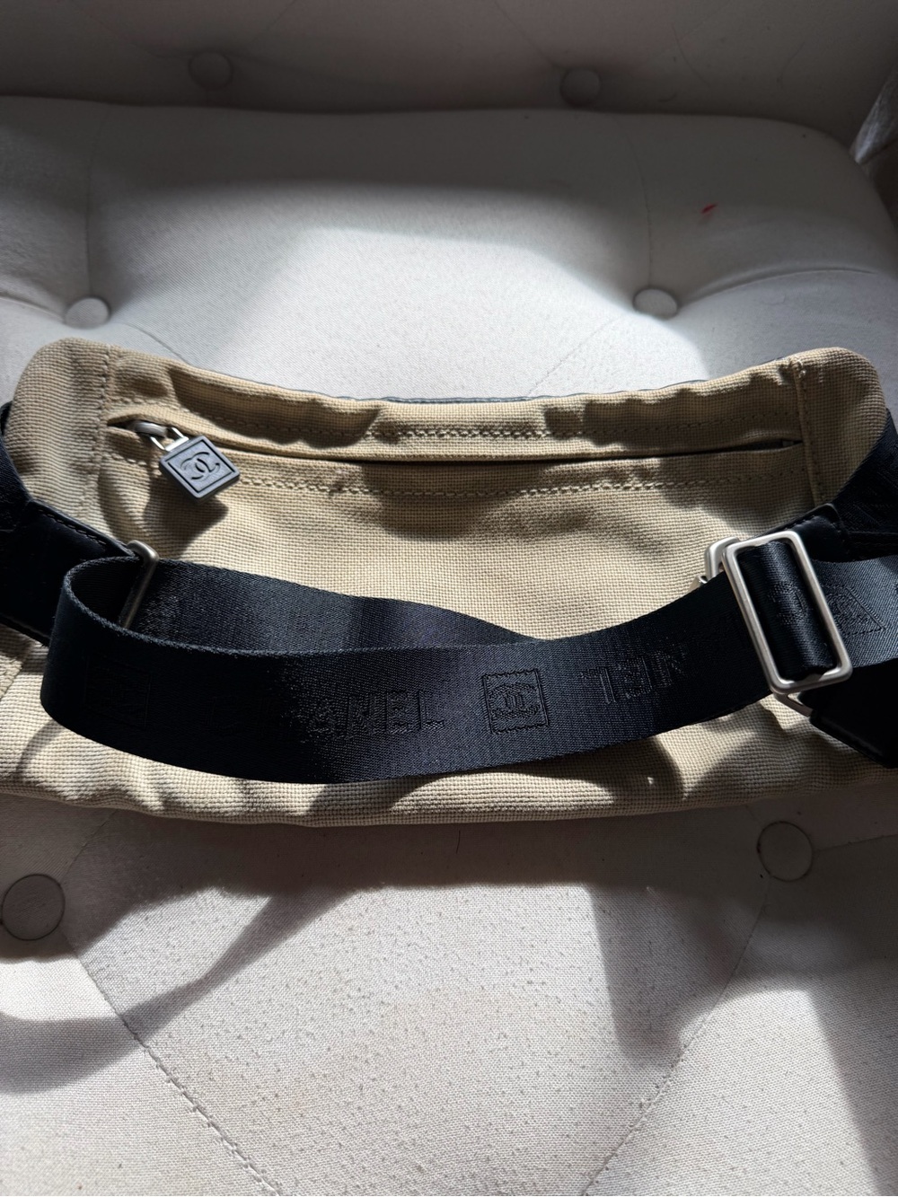 Authentic Chanel Sport Line Belt Bag - Picture 5 of 13